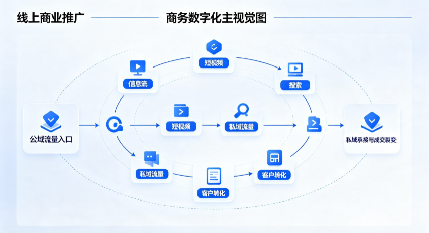 祁阳县线上商业推广怎么做？全域流量闭环搭建与低成本转化实战指南